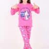 Pembe unicorn pijama takımı.