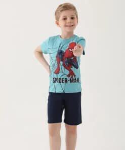 Erkek çocuk Örümcek Adam pijama takımı.