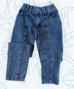 Alternative view of Kız Çocuk Mavi Kot Pantolon | 8 Yaş