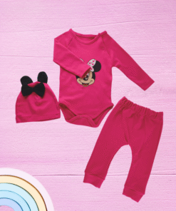 Kız Bebek Pembe Takımı | 3 - 18 Ay