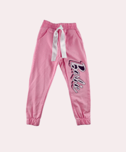 Alternative view of Kız Çocuk Barbie Desenli Pamuklu Alt Eşofman | 5 - 6 - 7 - 8 Yaş | Pembe