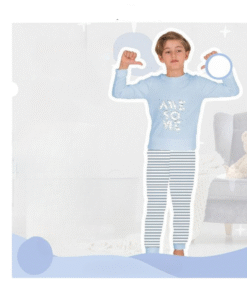 Erkek Çocuk Pijama Takımı | 9 - 13 Yaş | Mavi Renk