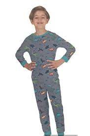 Erkek Çocuk Dino Baskılı Pamuk Pijama Takımı - Rahat Kesim, Yüksek Kaliteli Malzeme