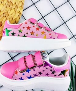 Kız Çocuk Ayakkabı | Spor Ayakkabı | Kırmızı & Pembe