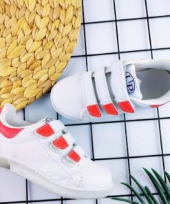 Alternative view of Işıklı Unisex Çocuk Spor Ayakkabı - Mor Renkli Ve Sentetik Deri Malzemeli