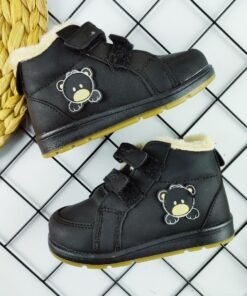 İçi Tüylü Detaylı Çocuk Bot - Su Geçirmez Ve Isıtıcı