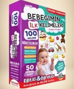 Bebeğim İlk 100 Kelime Rehberi - Bebek Gelişim Ve Eğitim Kitabı