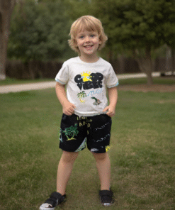 Good Vibes Desenli Erkek Çocuk Takımı Şortlu - Yaz Sezonu Trendleri