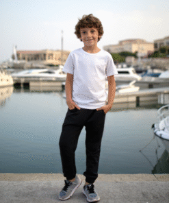 Alternative view of İpeks Kompak Ribana Paça Çocuk Eşofman Altı - Pamuk, Kaliteli Malzeme, Rahat Kesim