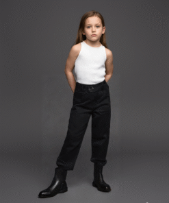 Kız Çocuk Siyah Kot Pantolon | 11 Yaş