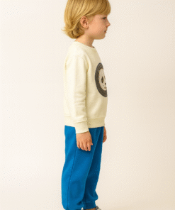 Alternative view of Erkek Çocuk Stay High Yazılı Astronot Baskılı Bisiklet Yaka 2 Ip Eşofman Takım