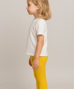 Alternative view of Kız Çocuk Fitilli Ayıcık Kafa Baskılı Alt Pantolon