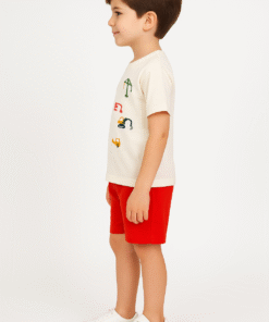 Alternative view of İnşaat Makineleri Desenli Erkek Çocuk Takım