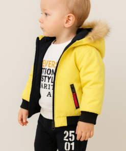 Alternative view of Bebek 3'lü Kışlık Takım | Şişme Mont & Alt & Sweat | 6 - 12 Ay