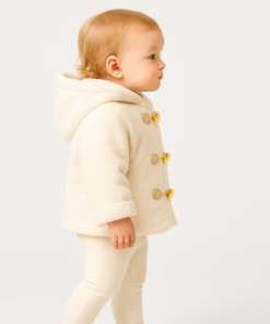 Alternative view of Kapşonlu Bebek Mont | Kız Bebek | 6 - 24 Ay | İçi Wellsoft